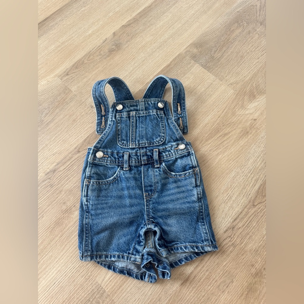 Old Navy Classic Blue Denim Overalls